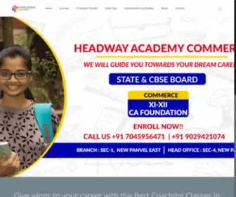 Headwaycommerce.com(Commerce Coaching Classes) Screenshot