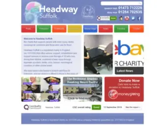 Headwaysuffolk.org.uk(Headway Suffolk) Screenshot