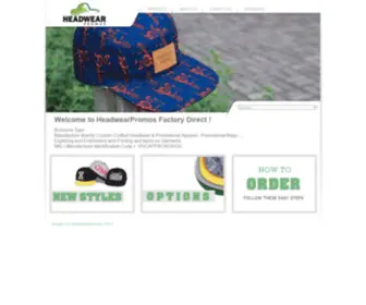 Headwearpromos.com(Phần) Screenshot