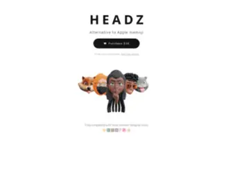 Headz.design(Alternative to Apple memoji for your next project) Screenshot