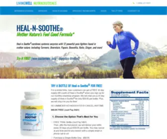 Heal-N-Soothe.com(Soothe (OFFICIAL SITE)) Screenshot