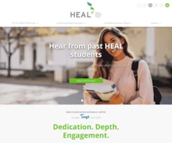 Heal.edu.au(Health Education Australia Limited (HEAL)) Screenshot