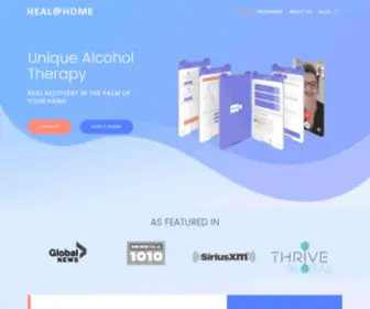 Healathome.ca(How to control my drinking) Screenshot