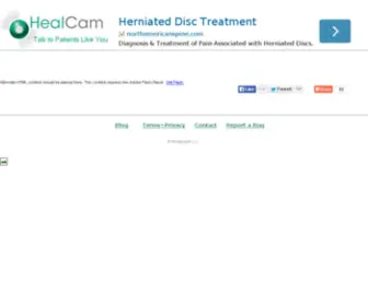 Healcam.com(Health) Screenshot