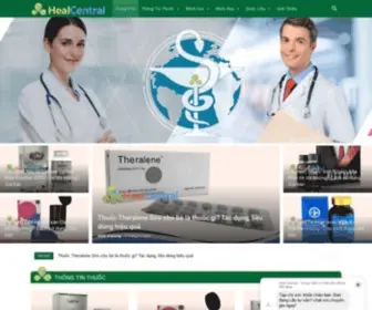 Healcentral.org(Cập nhật các thông tin liên quan đến sức khỏe con người như) Screenshot