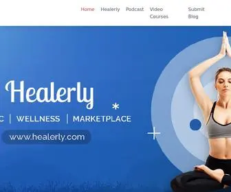 Healerly.blog(Holistic Wellness Marketplace) Screenshot