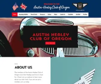 Healey-Oregon.org(Healey Oregon) Screenshot