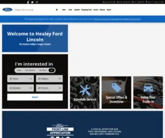 Healeybrothersfordonline.com(Healey Ford Lincoln) Screenshot