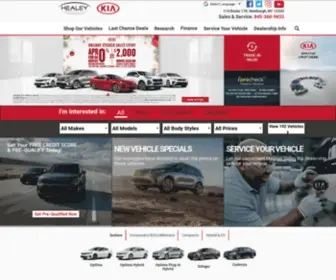 Healeykia.com(Healey Kia) Screenshot