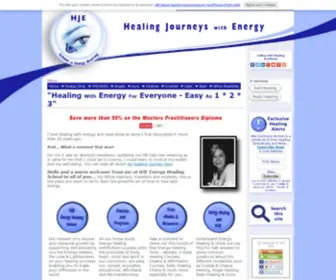 Healing-Journeys-Energy.com(Healing with Energy) Screenshot