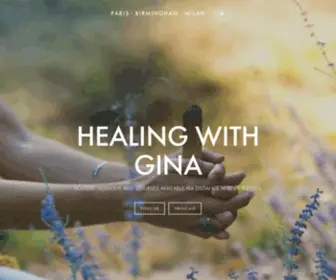 Healing-With-Gina.com(Healing With Gina) Screenshot