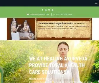 Healingatayurveda.in(Best Ayurvedic Clinic) Screenshot