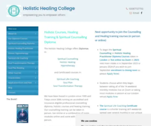 Healingcollege.co.uk(Security Verification) Screenshot