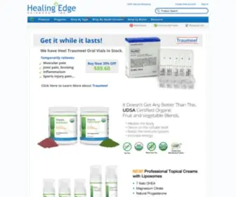 Healingedge.net(Edge Sciences) Screenshot