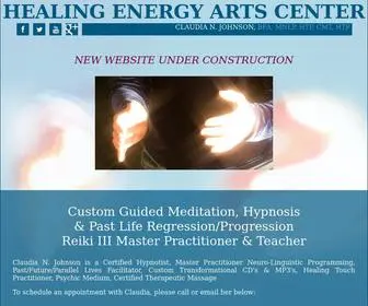 Healingenergyarts.com(Healing Energy Arts Center) Screenshot