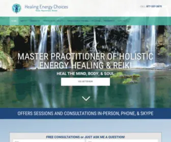 Healingenergychoices.com(Energy Healing Fort Collins) Screenshot