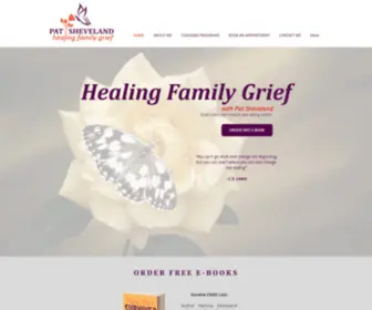 Healingfamilygrief.com(HOME) Screenshot