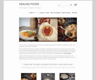 Healingfoodscookbook.com(HEALING FOODS) Screenshot