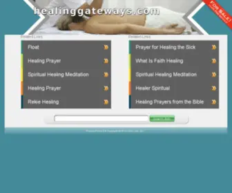 Healinggateways.com(healinggateways) Screenshot