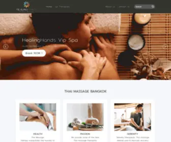 Healinghands-Vipspa.com(Health Spa Massage by Professional Staffs 24 hours a day) Screenshot