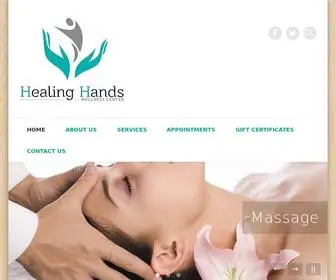 Healinghandswc.com(Healing Hands) Screenshot