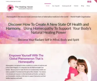 Healinghaven.co.nz(The Healing Haven Homeopathic Dispensary) Screenshot