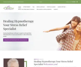 Healinghypnotherapy.com(Stress Relief Specialist) Screenshot