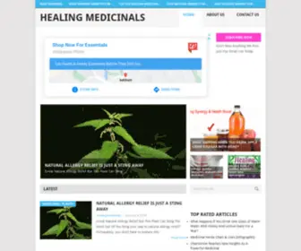 Healingmedicinals.com(Healing Medicinals) Screenshot