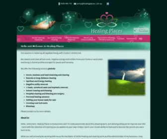 Healingplaces.com.au(Replace negative energy with divine positive energy) Screenshot