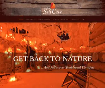 Healingsaltcaves.com(Healing Salt Caves) Screenshot