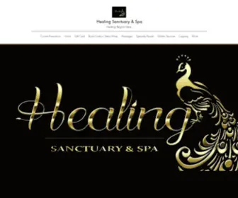 Healingsanctuaryandspa.com(Healing Sanctuary & Spa) Screenshot