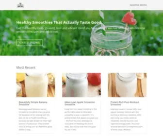 Healingsmoothies.com(Healing Smoothies) Screenshot