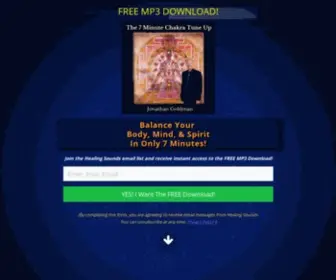 Healingsounds.com(Experience the Power of Sound Healing) Screenshot