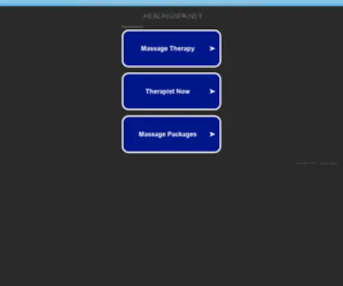 Healingspa.net(Healing) Screenshot