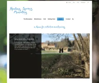 Healingspringmonastery.org(The Healing Spring Monastery) Screenshot