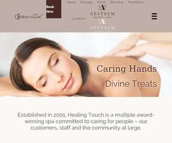 Healingtouchspa.com(Healing Touch Spa) Screenshot