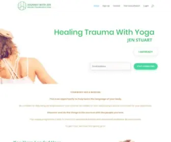 Healingtraumawithyoga.com(Healing Trauma With Yoga) Screenshot