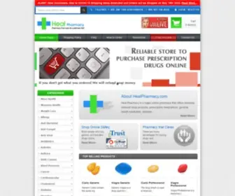 Healpharmacy.com(Heal Pharmacy) Screenshot