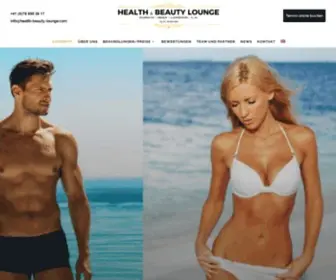 Health-Beauty-Lounge.com(Angebote bis zu 50% Rabatt) Screenshot