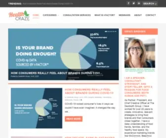 Health-Craze.com(The Irresistible Factor Blog) Screenshot