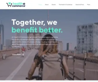 Health-Ecommerce.com(Health-E Commerce) Screenshot