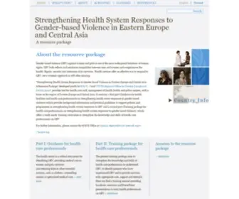 Health-Genderviolence.org(Health Genderviolence) Screenshot