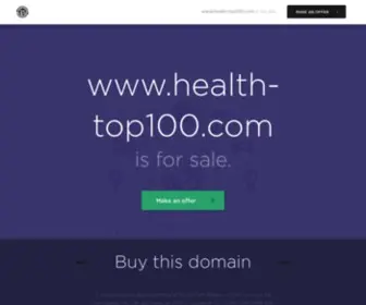 Health-Top100.com(Health) Screenshot