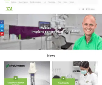 Health-Tourism-Martinko.com(Implant Centre Martinko) Screenshot