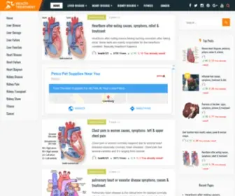 Health-Treatment.com(Health Treatment information for Liver) Screenshot