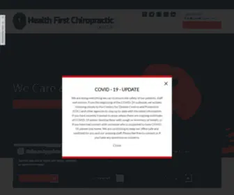 Health1STchiro.com(Health First Chiropractic Seattle) Screenshot