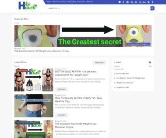 Health26.com(Support for Better Health) Screenshot