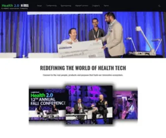 Health2Con.com(Health 2.0) Screenshot