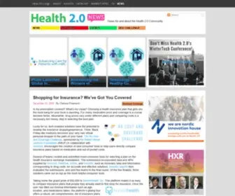 Health2News.com(Health 2.0 News) Screenshot