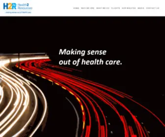 Health2Resources.com(Health2 Resources) Screenshot